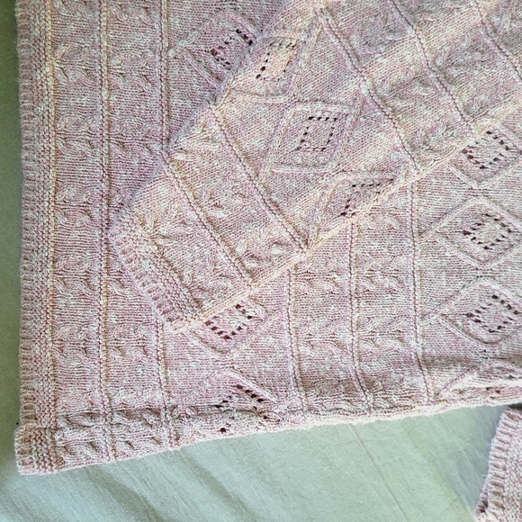 Vintage 80s Oversized Pink Sweater - Picture 8 of 10